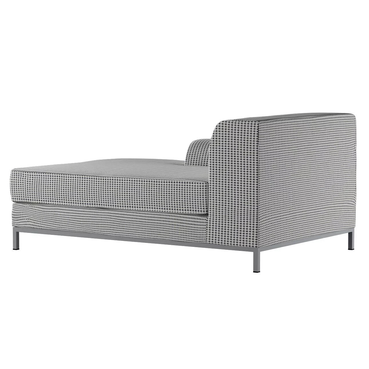 Bezug für Kramfors Sofa Recamiere links, schwarz-beige, Bezug für Recamiere günstig online kaufen