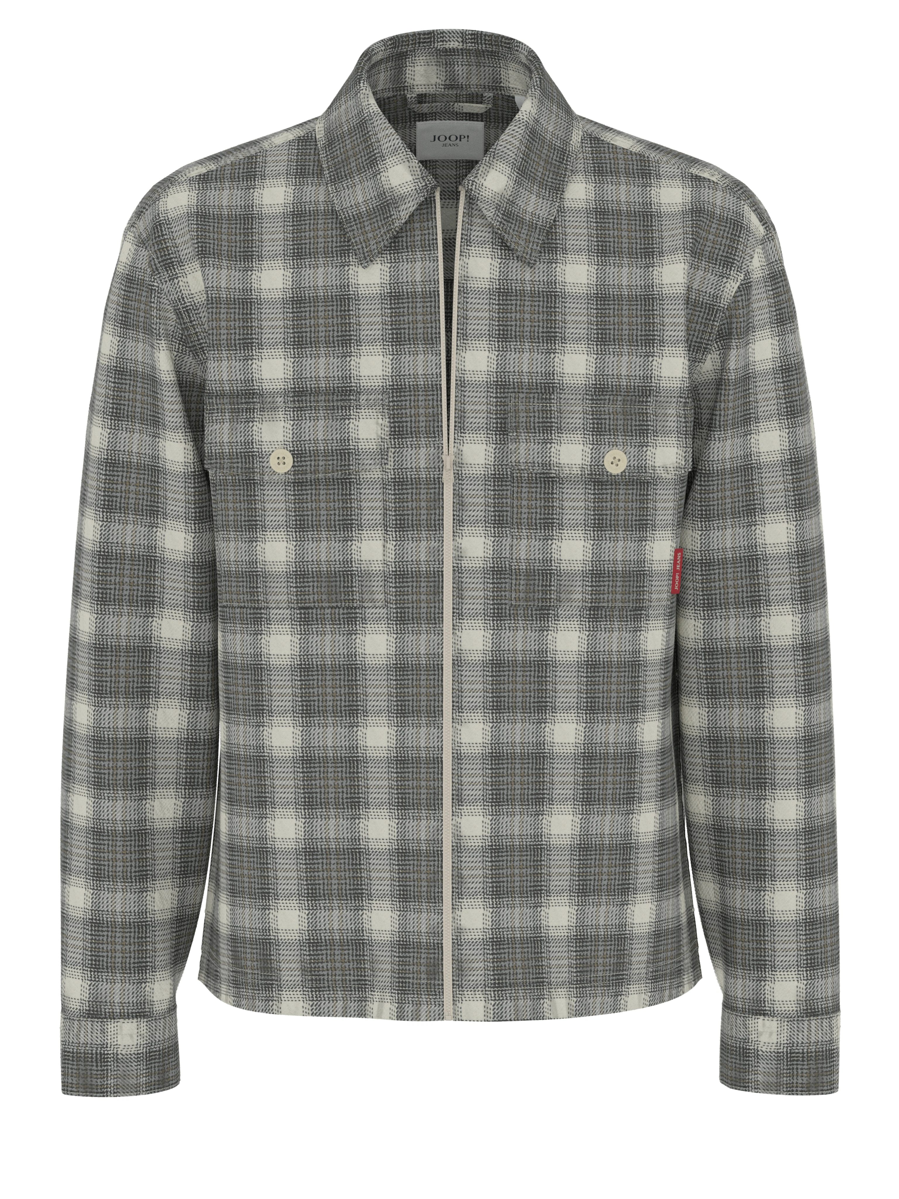 Joop Jeans Langarmhemd "Hacket-W", Mit Rundhalsausschnitt günstig online kaufen