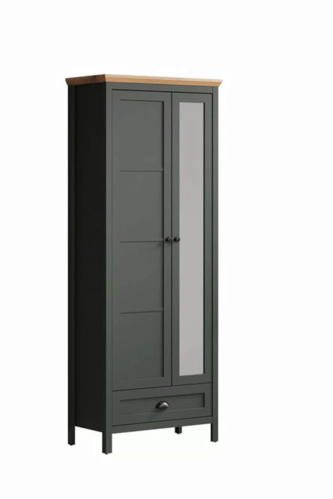 möbelando Garderobenschrank Stanton 77 x 198 x 39 cm (B/H/T) günstig online kaufen