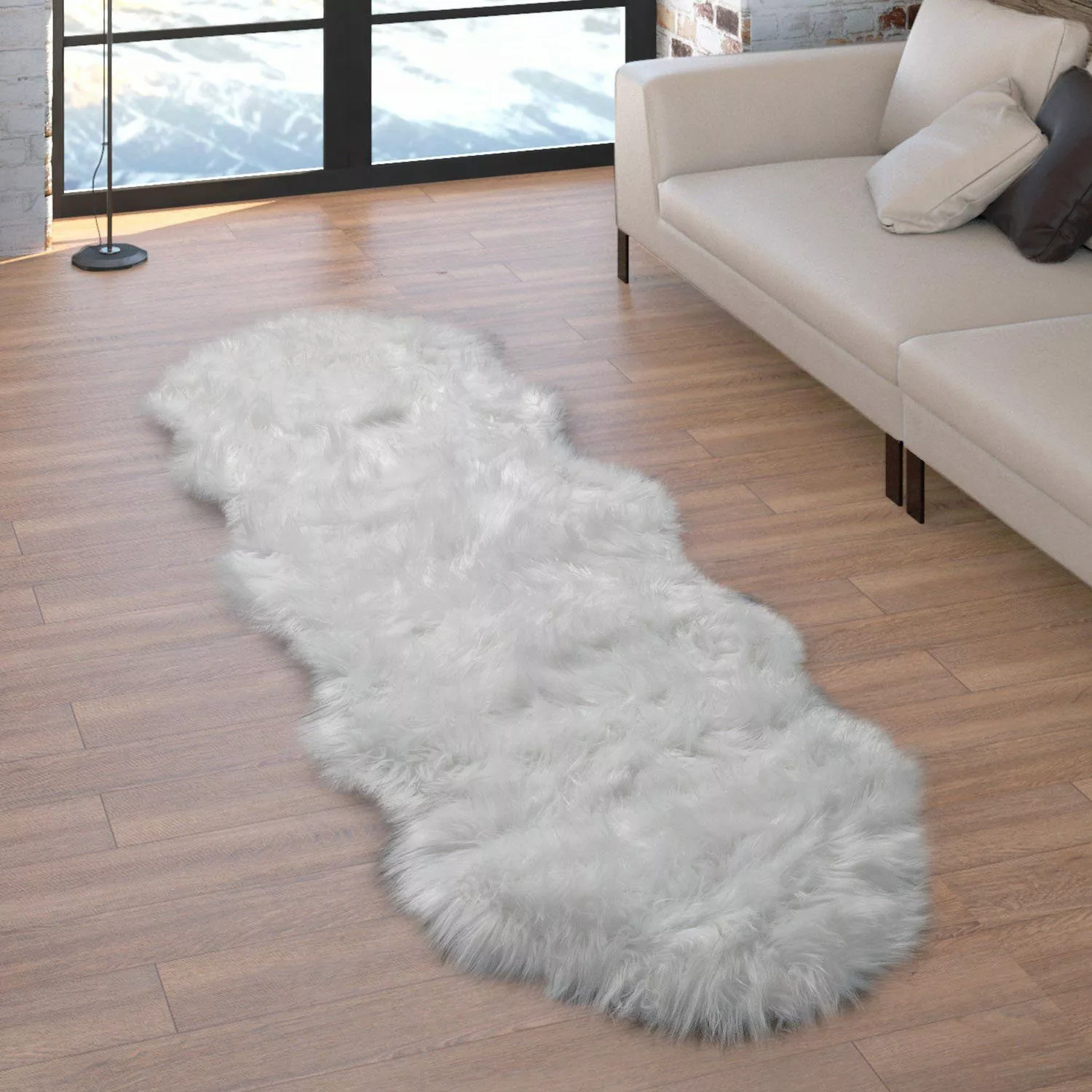 Paco Home Fellteppich Playa 960, fellförmig, günstig online kaufen