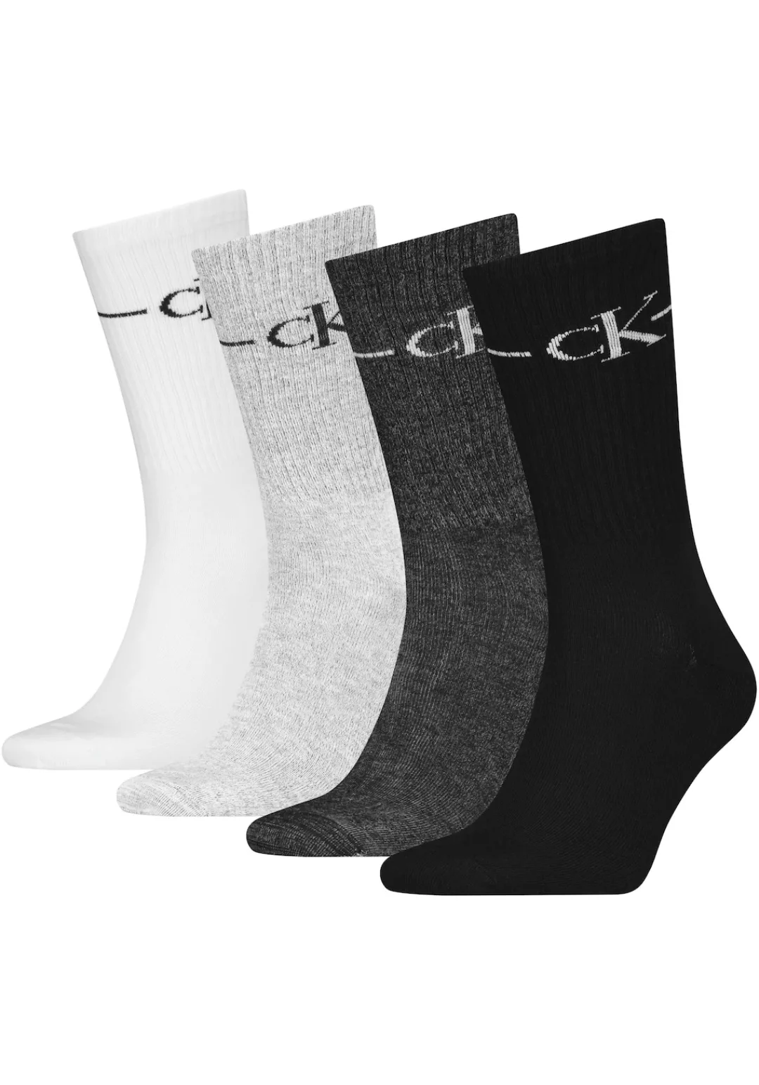 Calvin Klein Jeans Socken, (4 Paar), mit Logostickerei günstig online kaufen