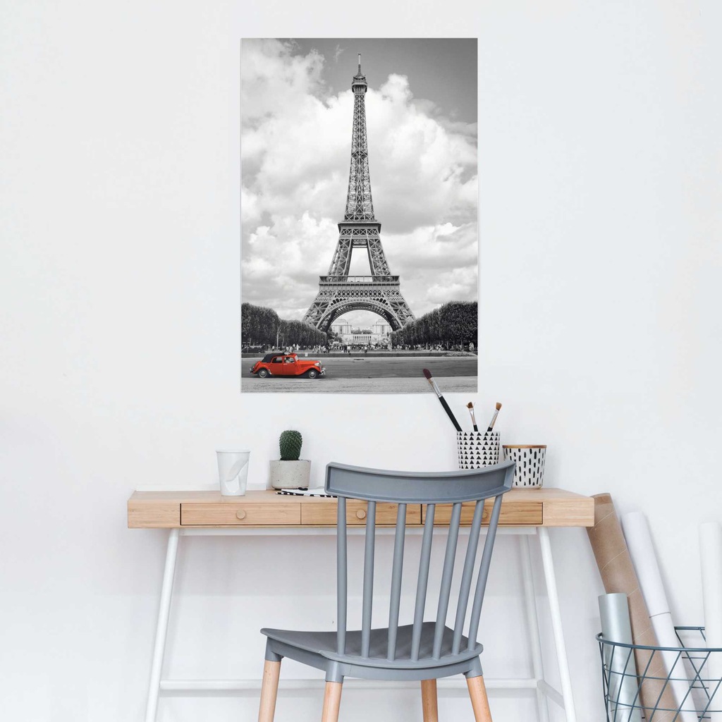 Reinders! Poster »Paris Rotes Auto«, (1 St.) günstig online kaufen