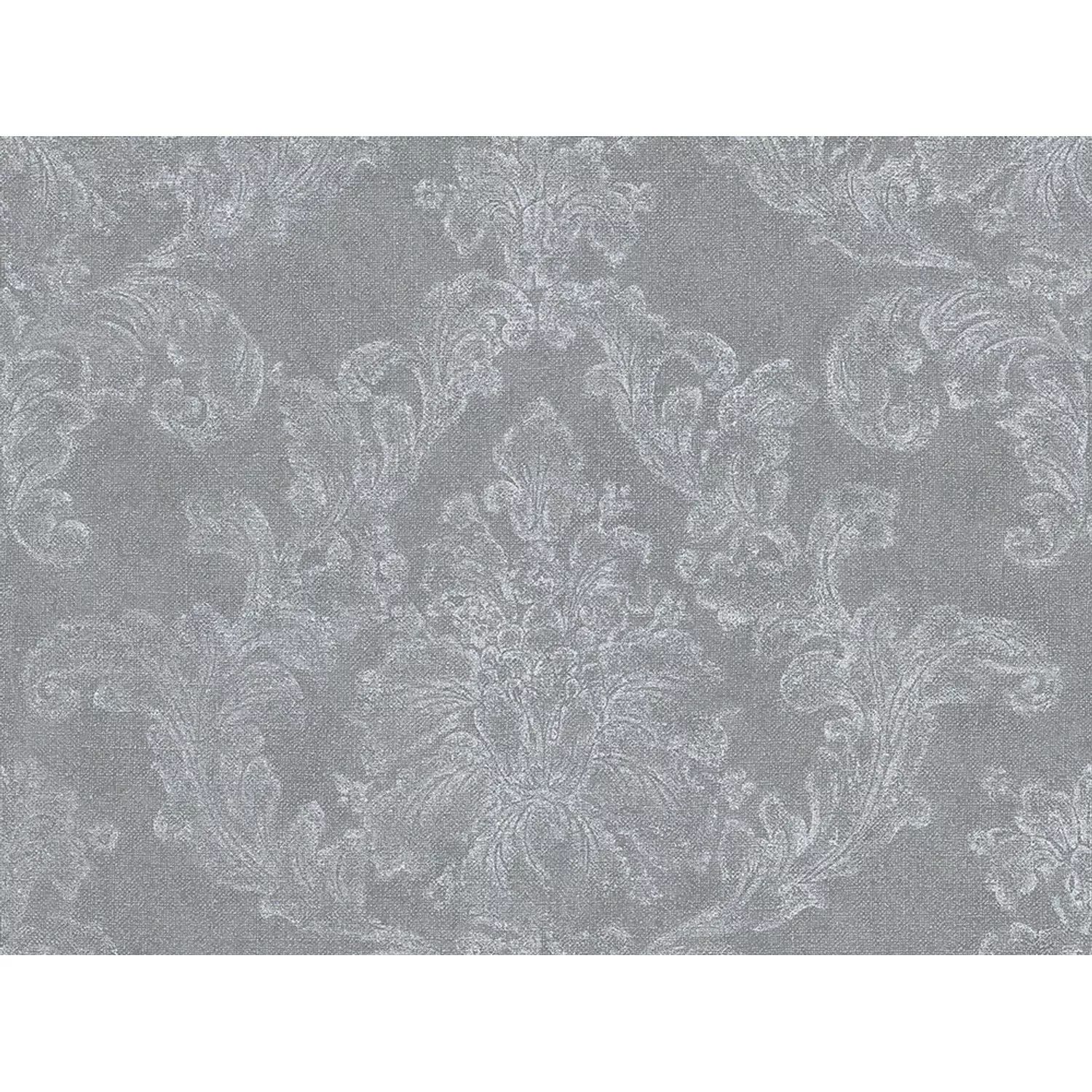 Bricoflor Vintage Tapete mit Ornament Graue Vliestapete mit Barock Muster i günstig online kaufen