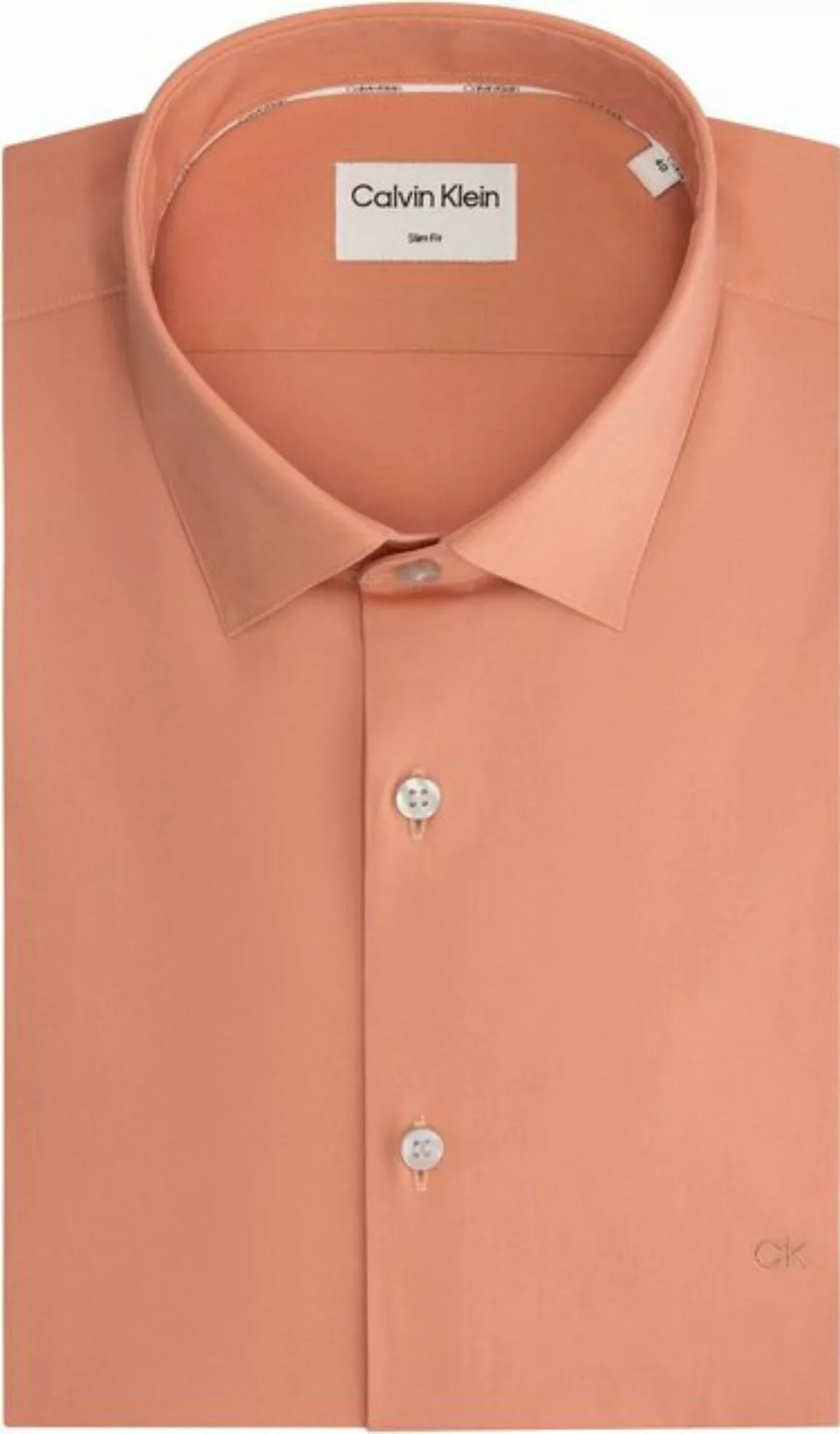 Calvin Klein Businesshemd POPLIN STRETCH SLIM SHIRT mit Kentkragen günstig online kaufen