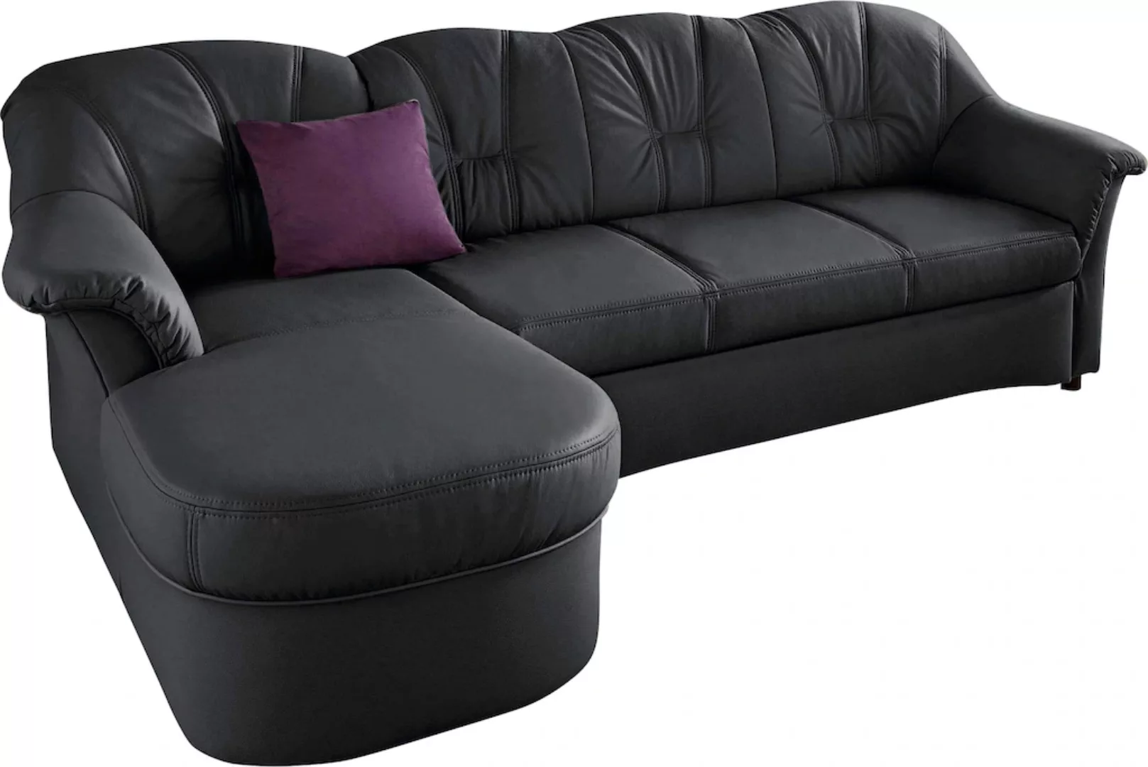 DOMO collection Ecksofa Flores Schlafsofa, B/T/H: 233/142/86 cm, L-Form, wa günstig online kaufen