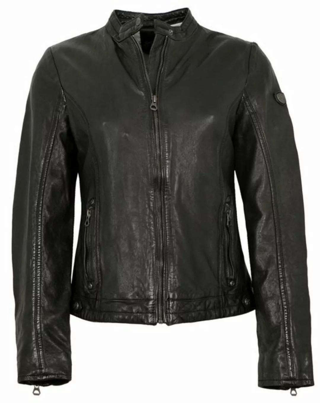 Gipsy Lederjacke GWJollie Gipsy - Damen Echtleder Lederjacke Lammnappa schw günstig online kaufen