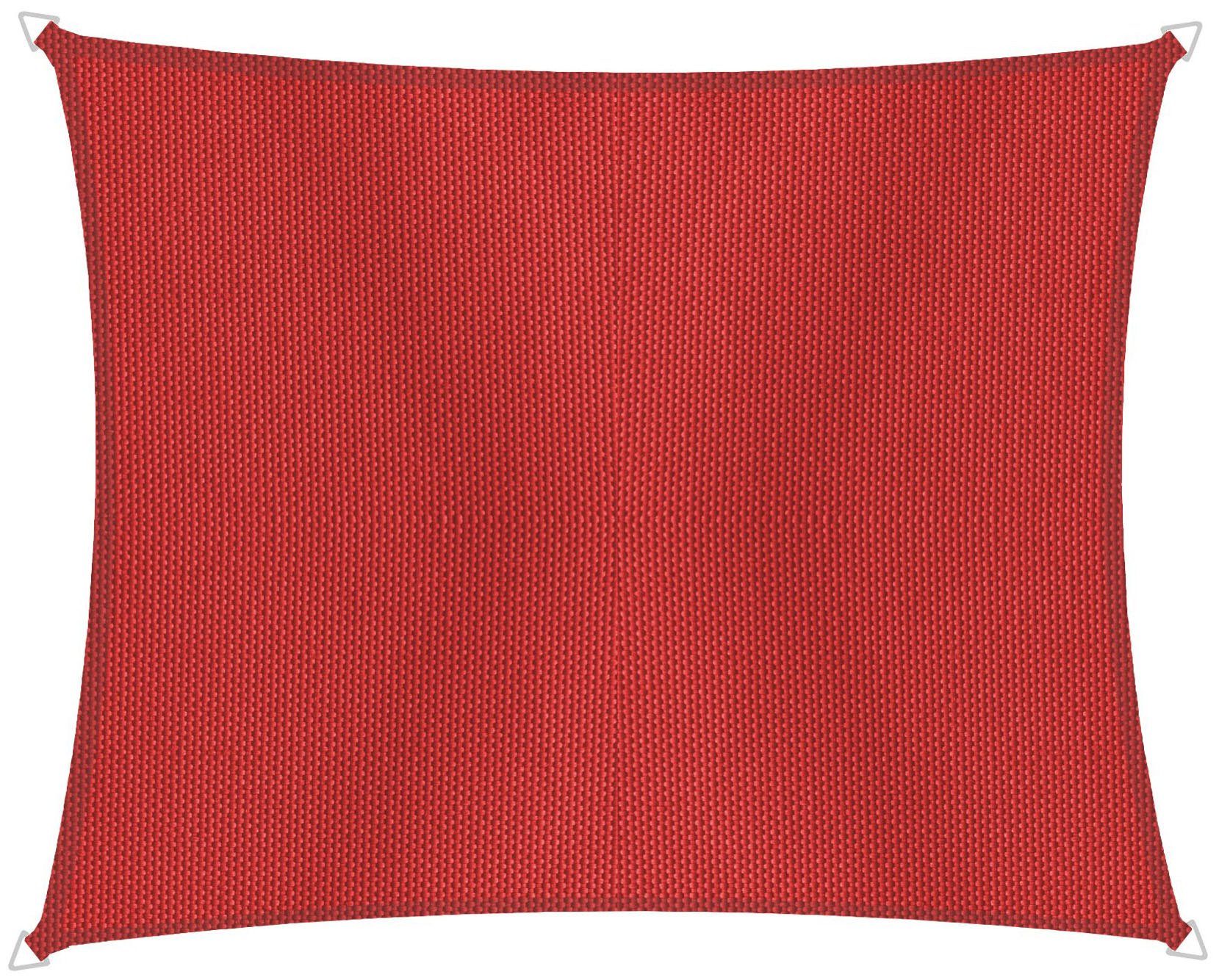 Windhager Sonnensegel "Capri Rechteck", 2x3m, rot günstig online kaufen