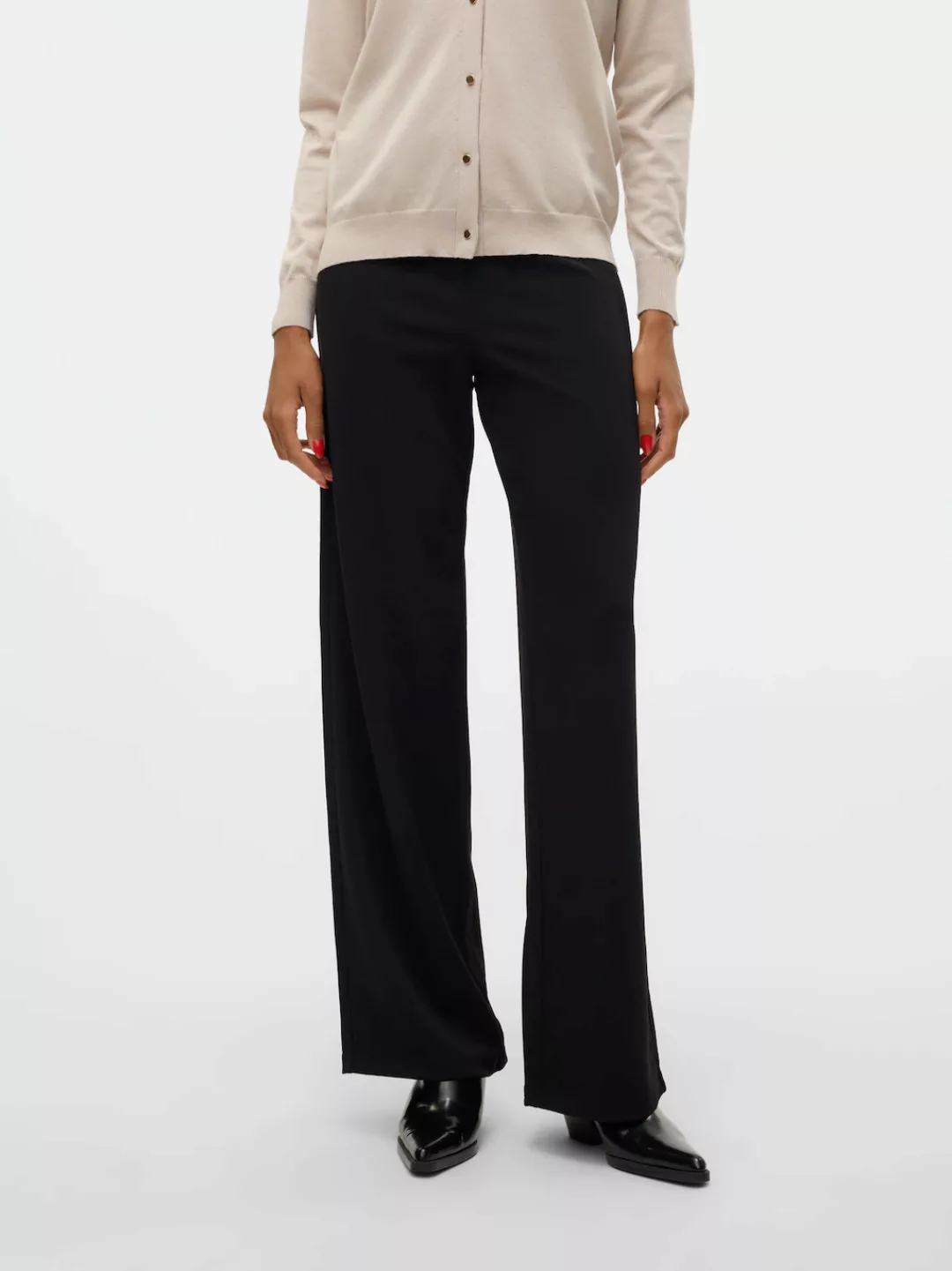 Vero Moda Schlupfhose "VMBERLIN ZAMIRA MW WIDE PANT NOOS" günstig online kaufen