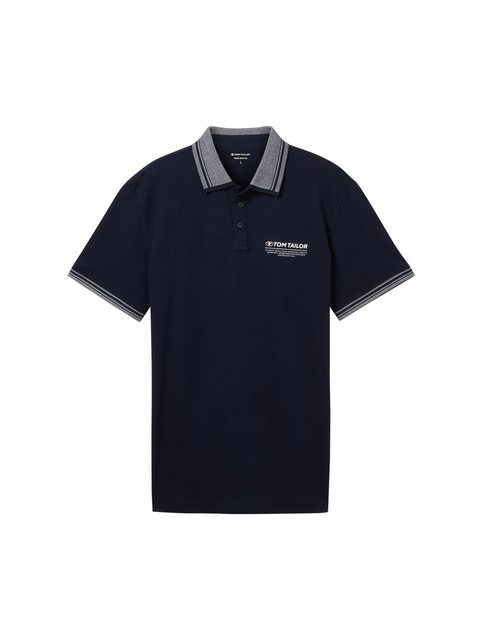 TOM TAILOR Poloshirt Polo With Details (1-tlg) günstig online kaufen