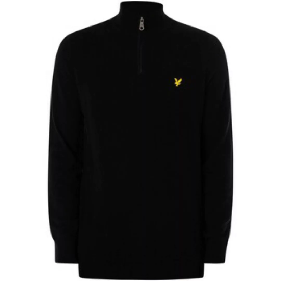 Lyle & Scott  Pullover Marino Strickpullover mit Viertelreißverschluss günstig online kaufen