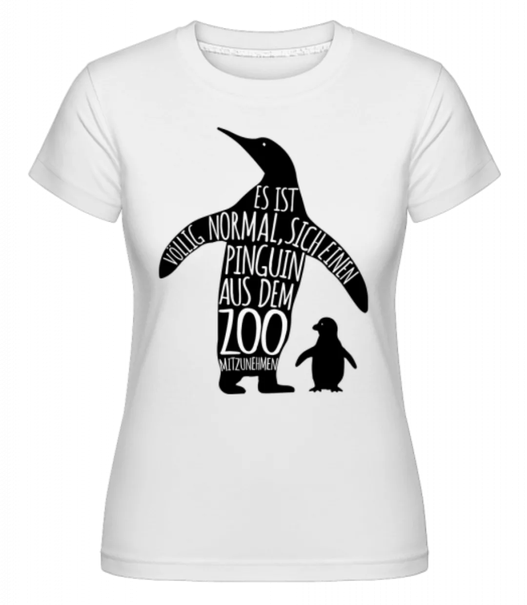 Pinguin Zum Mitnehmen · Shirtinator Frauen T-Shirt günstig online kaufen