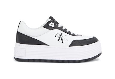 Calvin Klein Jeans Plateausneaker "BOLD FLATF LOW LACE MIX ML FAD", in zwei günstig online kaufen