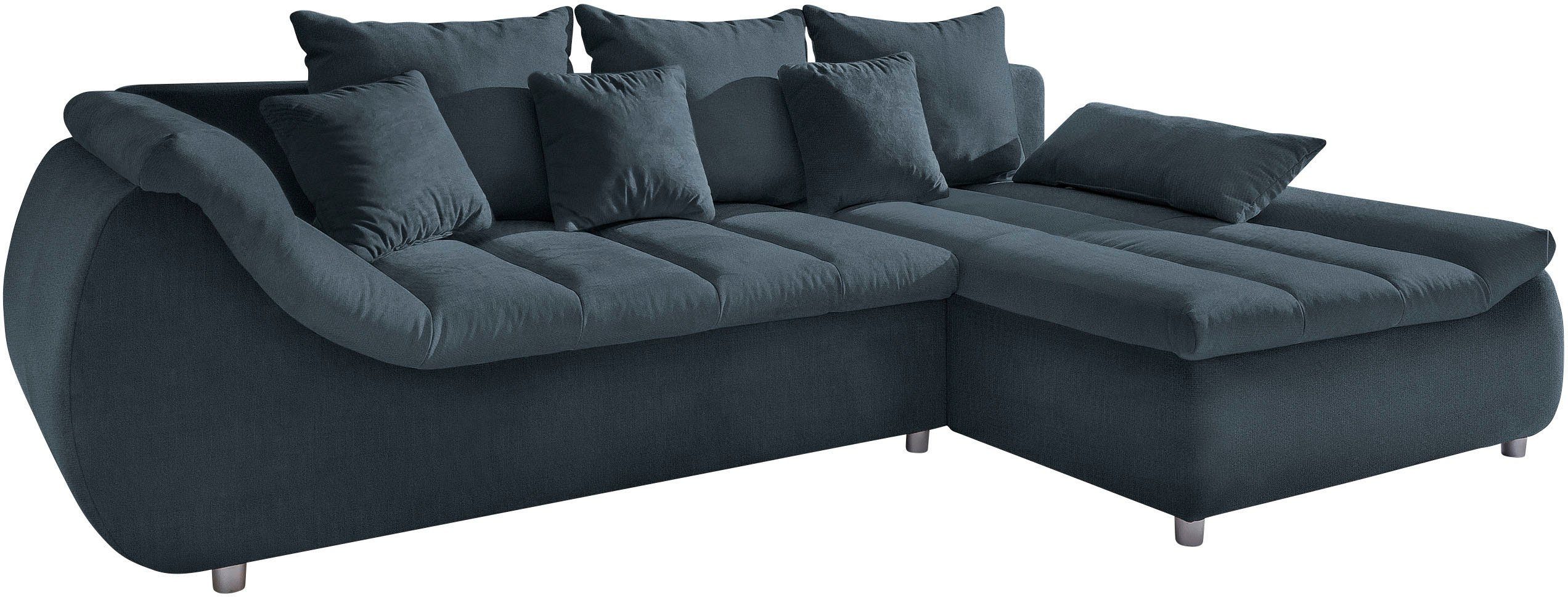 INOSIGN Ecksofa Imola elegant und bequem, günstig online kaufen