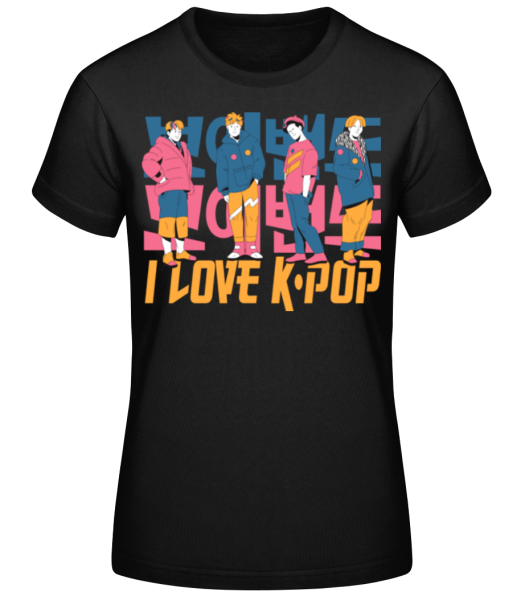 I Love K Pop · Frauen Basic T-Shirt günstig online kaufen