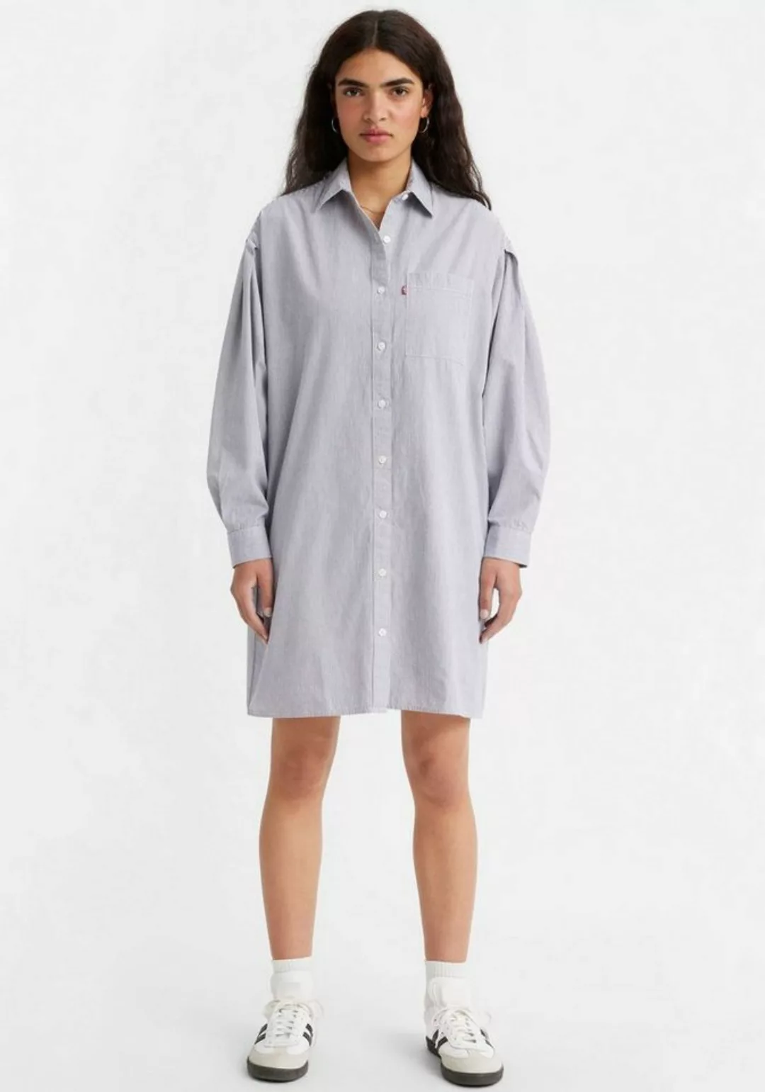 Levi's® Hemdblusenkleid RHEA SHIRT DRESS BLUE günstig online kaufen