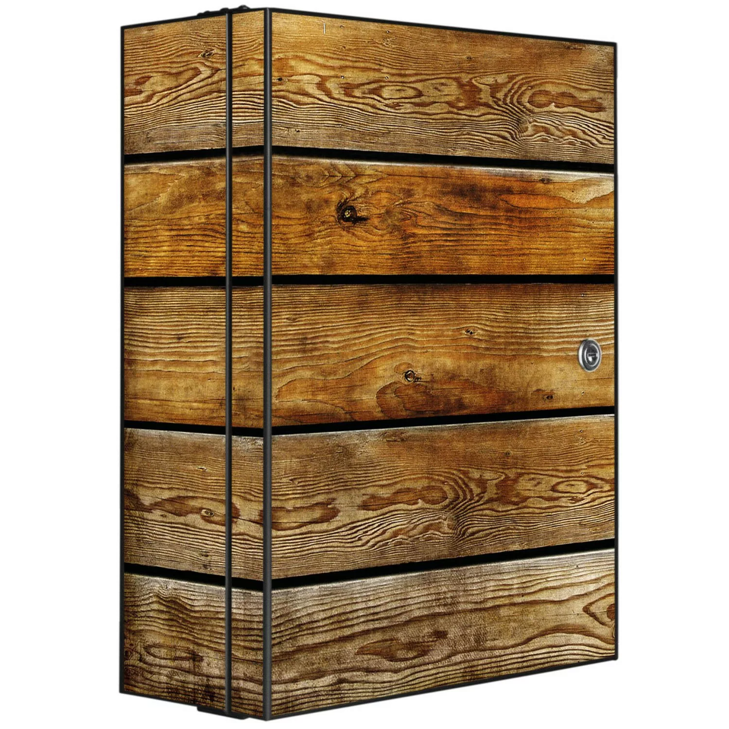 Banjado XXL Medizinschrank Abschliessbar 35x46x15cm Arzneischrank Anthrazit günstig online kaufen