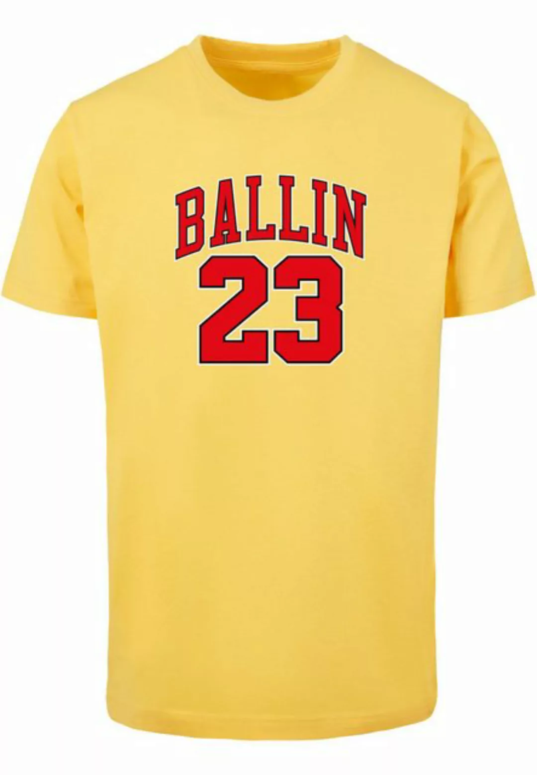 MisterTee Kurzarmshirt MisterTee Herren Ballin 23 Tee (1-tlg) günstig online kaufen