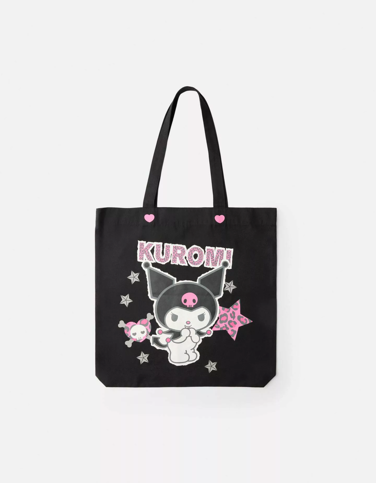 Bershka Shopper-Tasche Kuromi Damen Schwarz günstig online kaufen