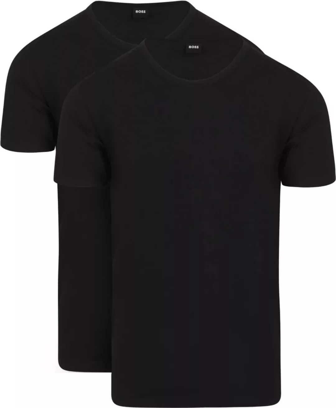 BOSS T Shirt Modern 2-Pack Schwarz - Größe XL günstig online kaufen