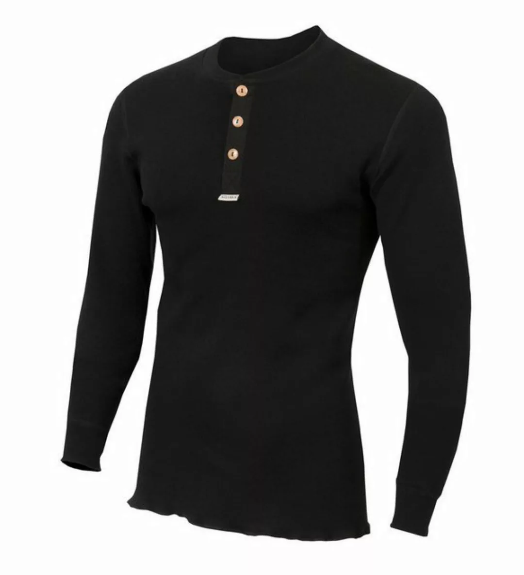 Aclima Langarmshirt WarmWool Granddad - Merinoshirt für Herren (1-tlg) günstig online kaufen