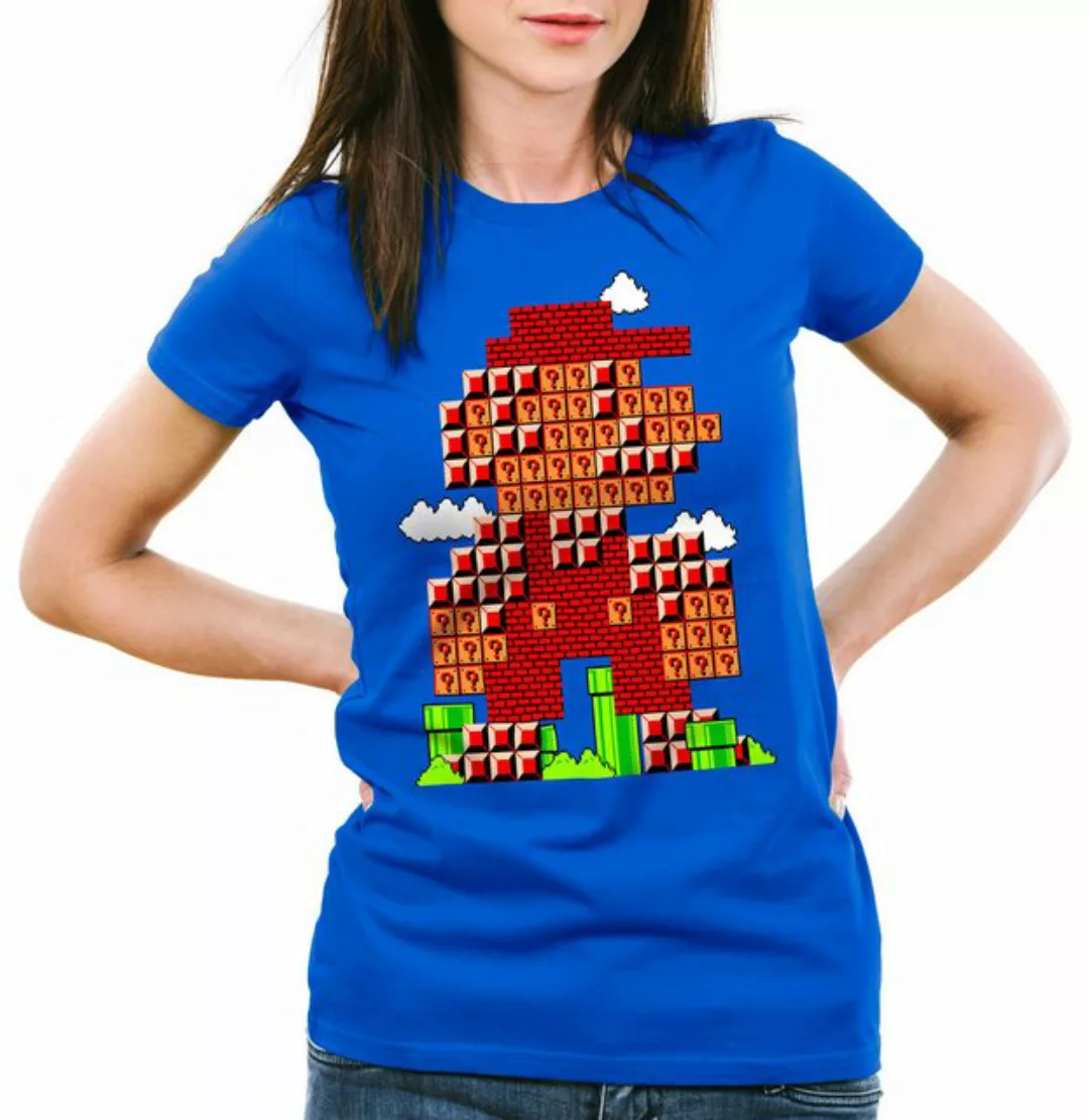 style3 T-Shirt Bros Level klempner 8bit japan super mario kart nintendo swi günstig online kaufen