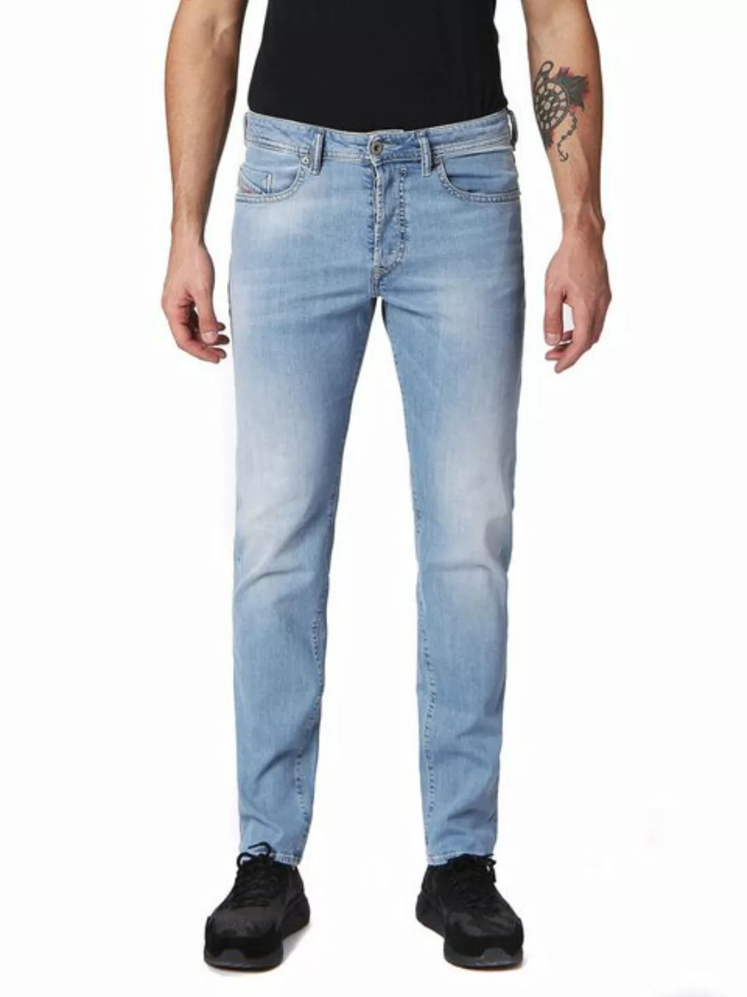 Diesel Tapered-fit-Jeans Diesel Buster 084QN Herren Jeans Hose Regular Slim günstig online kaufen