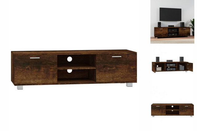 vidaXL TV-Schrank TV Schrank Fernsehschrank Lowboard Regal Sideboard Räuche günstig online kaufen