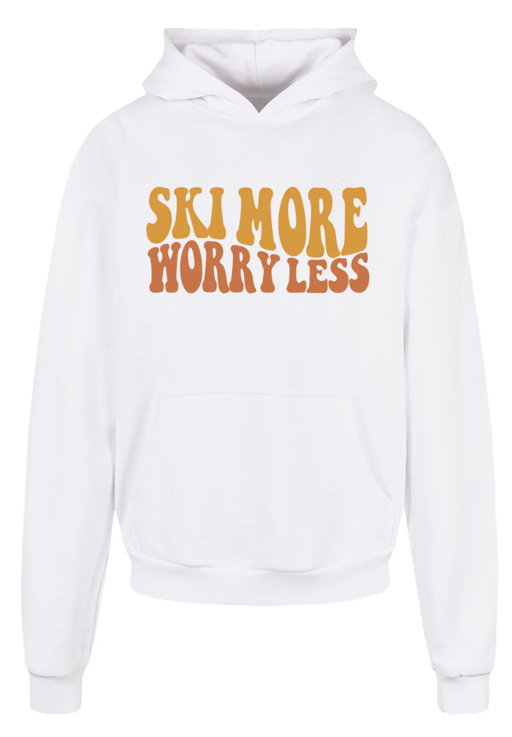 F4NT4STIC Kapuzenpullover "Ski More Worry Less", Premium Qualität günstig online kaufen