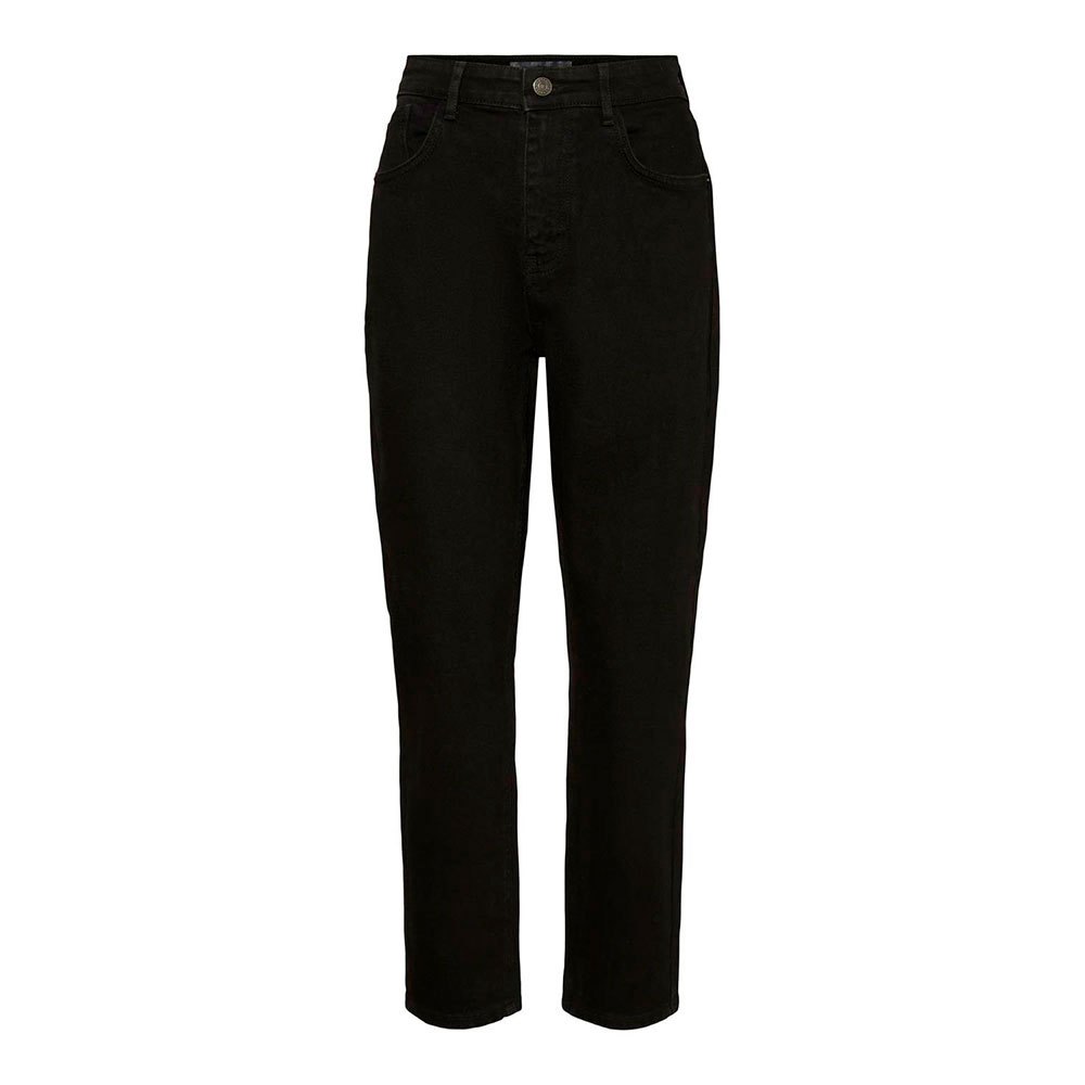 Noisy May Katy Slim Mom Az161 Jeans Mit Hoher Taille 32 Black Denim günstig online kaufen