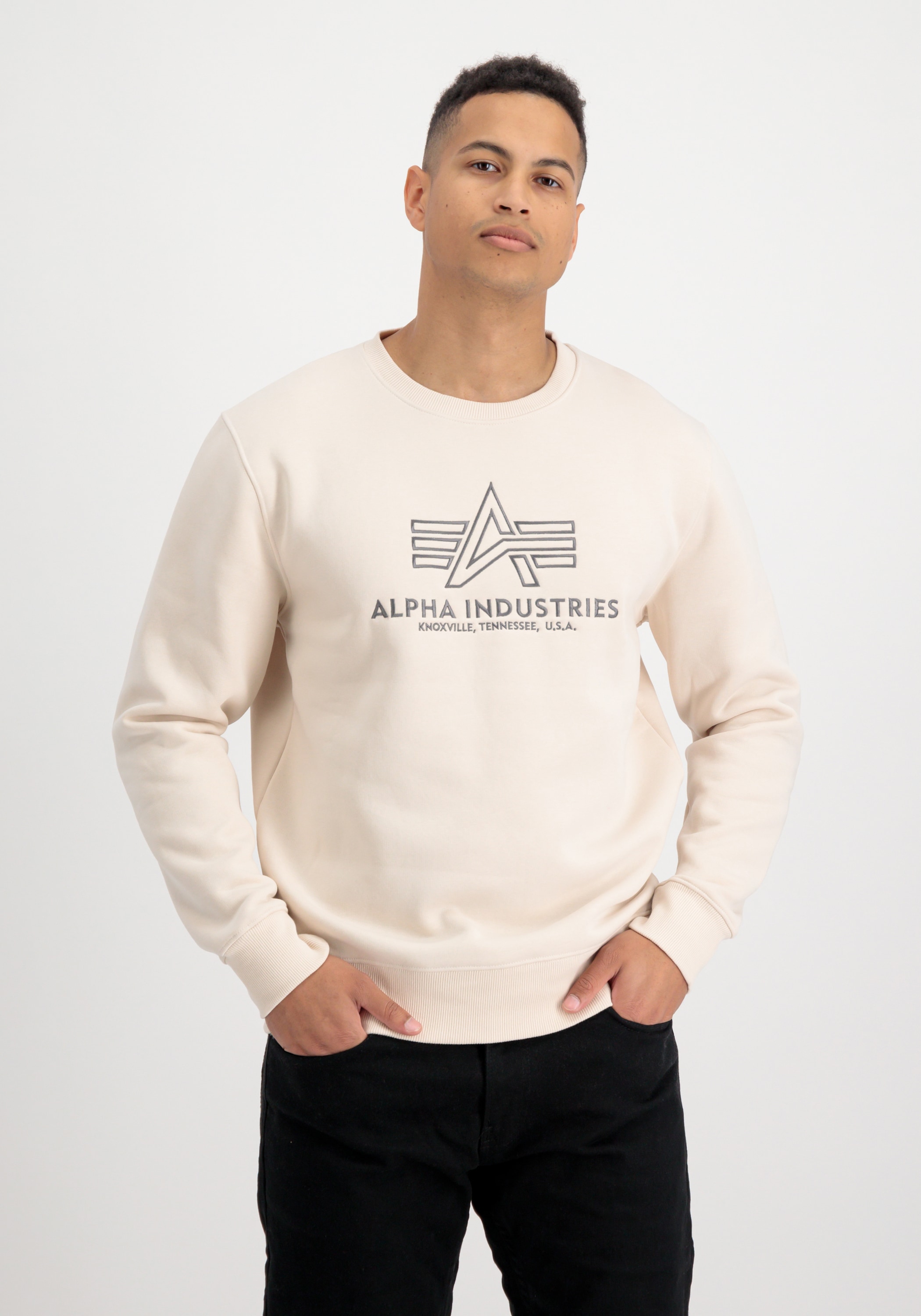 Alpha Industries Sweater "Alpha Industries Men - Sweatshirts Basic Sweater günstig online kaufen