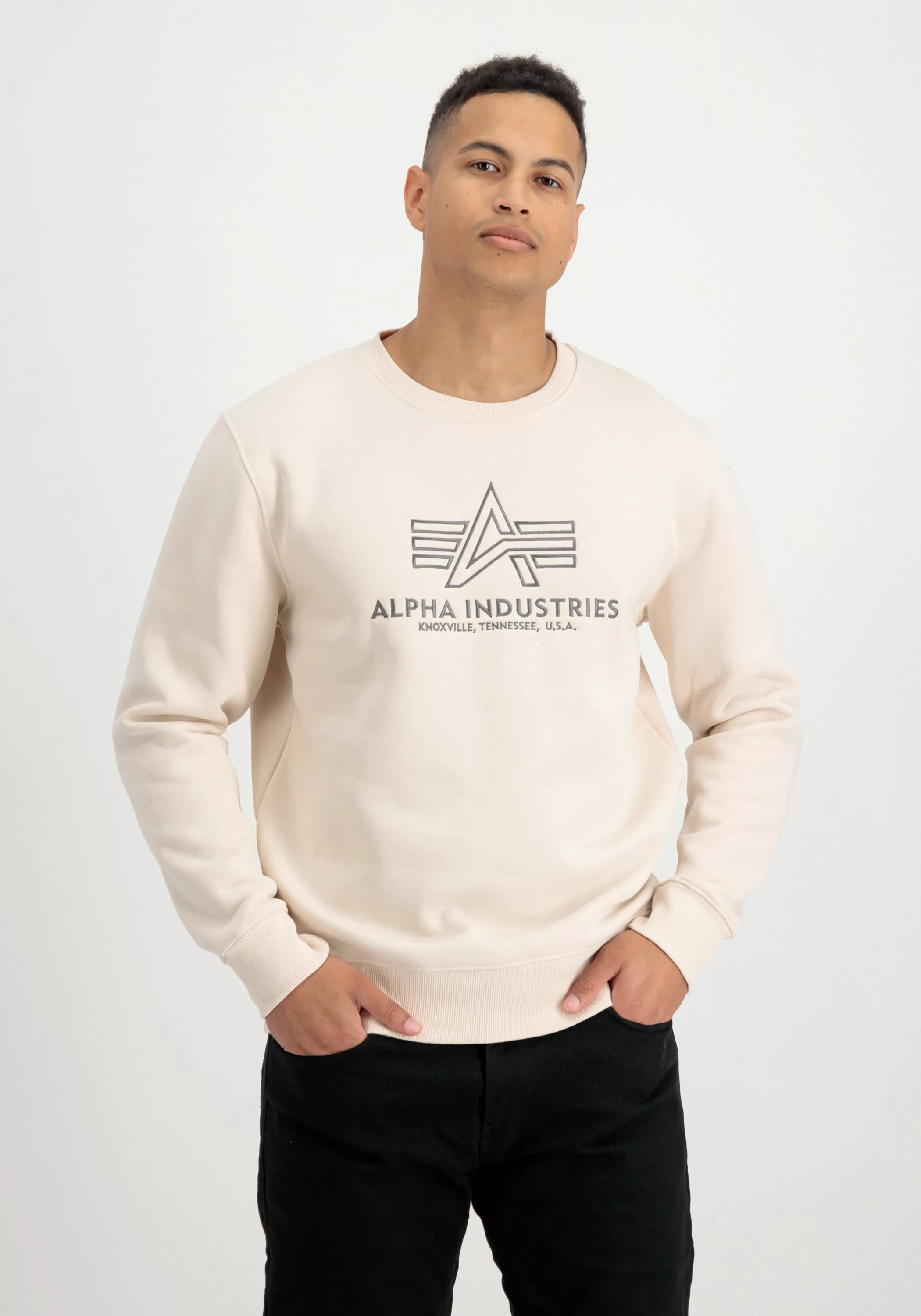 Alpha Industries Sweater "Alpha Industries Men - Sweatshirts Basic Sweater günstig online kaufen