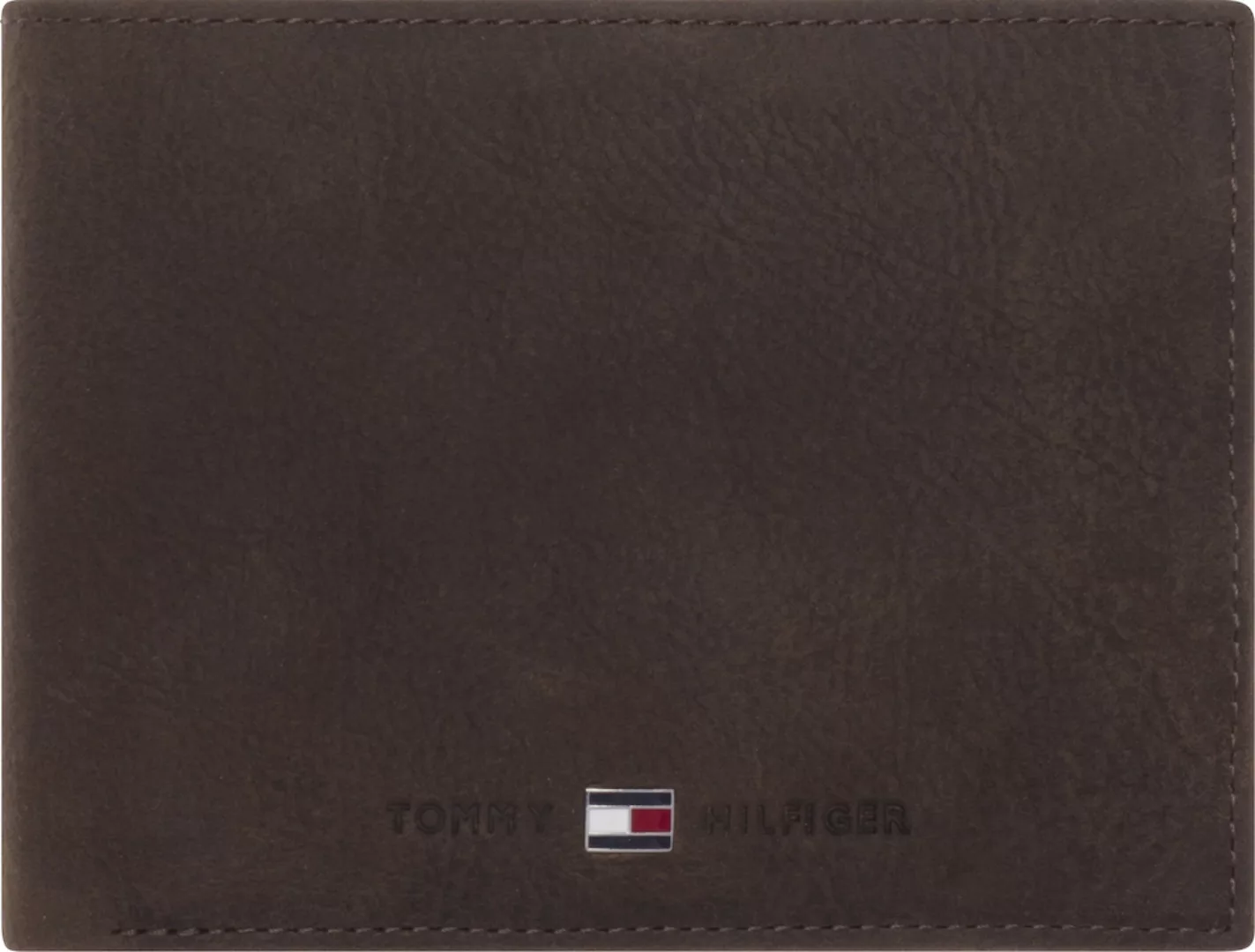 Tommy Hilfiger Geldbörse aus Leder, 12,5 cm x 10 cm günstig online kaufen