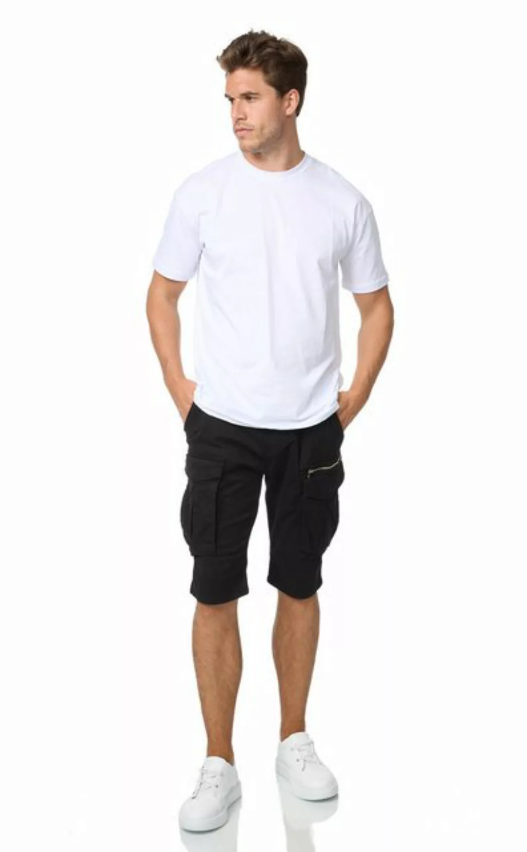 Denim House Jeansshorts Cargo Shortpant mit Feinen Akzenten Herren Capri Sc günstig online kaufen