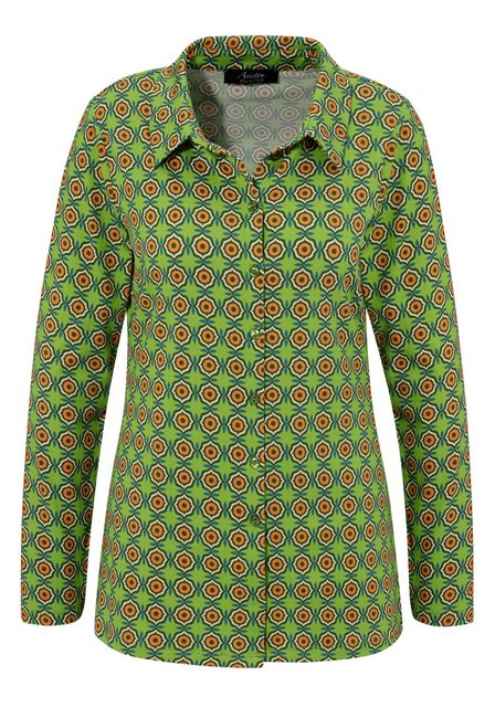 Aniston SELECTED Hemdbluse mit Retro-Muster und leichter Taillierung - NEUE günstig online kaufen