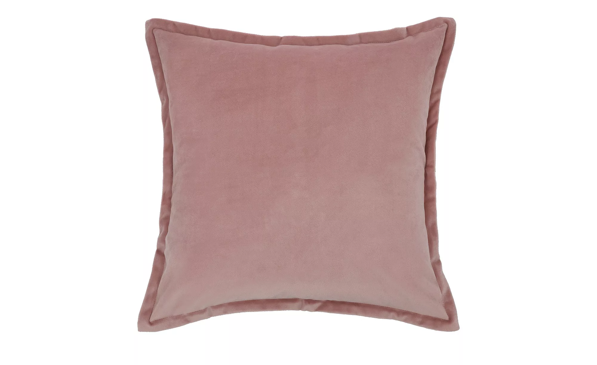 HOME STORY Kissen  Charlotte - rosa/pink - 100% Polyesterfüllung, 420gr. - günstig online kaufen