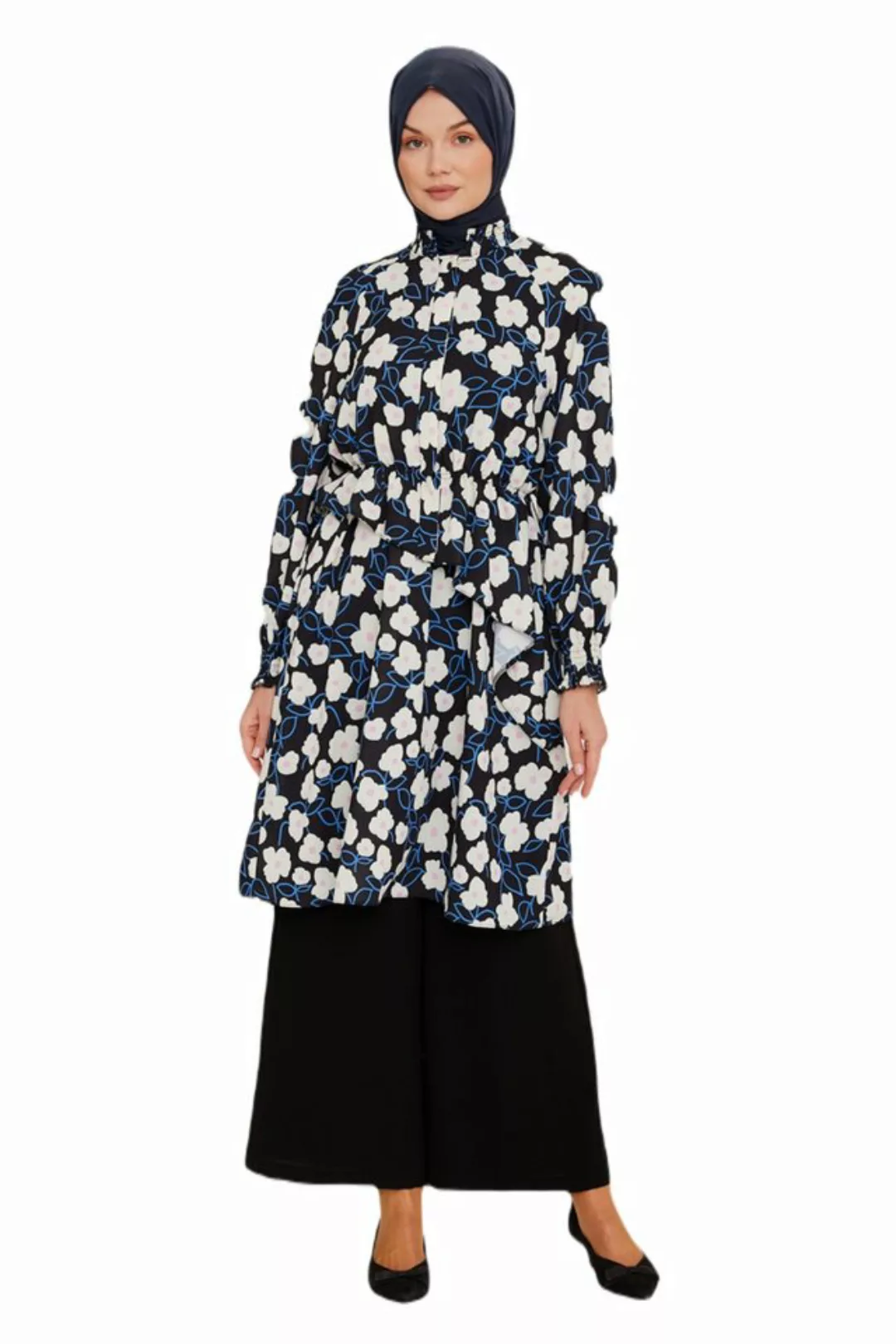 ARMİNE Tunikakleid Armine Tunika Damen, Moderne Polyester Kapuze Langarmshi günstig online kaufen