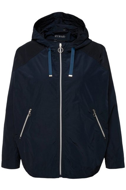 Ulla Popken Outdoorjacke HYPRAR Kapuzenjacke wasserabweisend Shape Memory günstig online kaufen