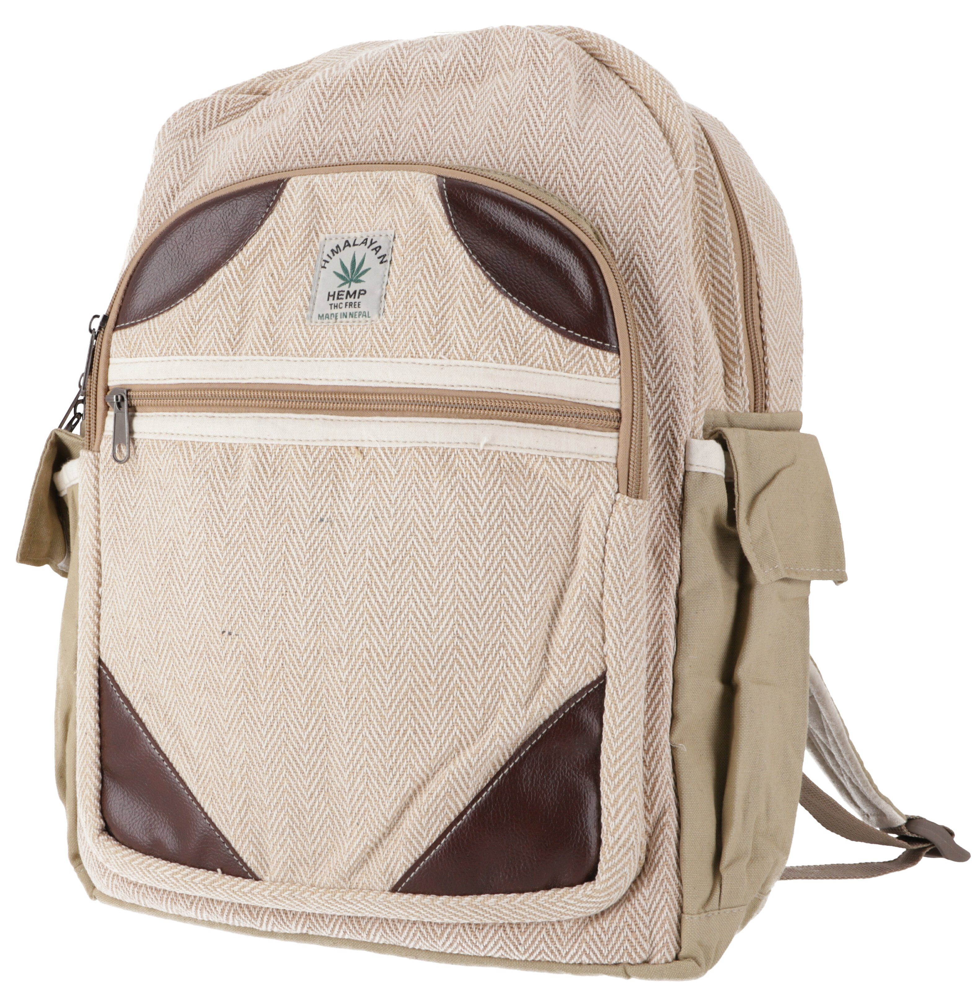 Guru-Shop Freizeitrucksack Ethno Hanf Rucksack - günstig online kaufen