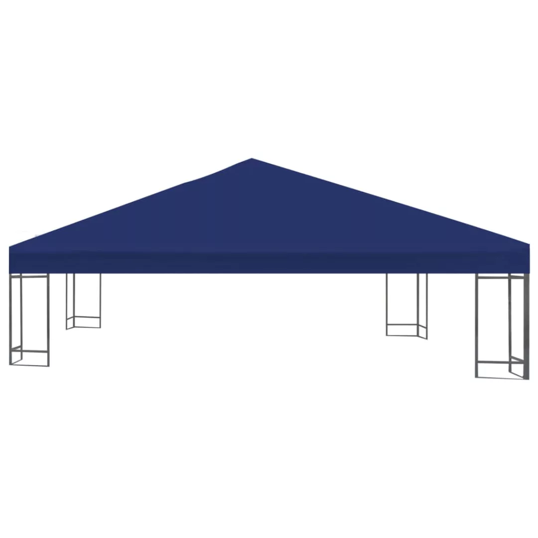 Pavillondach 310 G/m² 3x3 M Blau günstig online kaufen