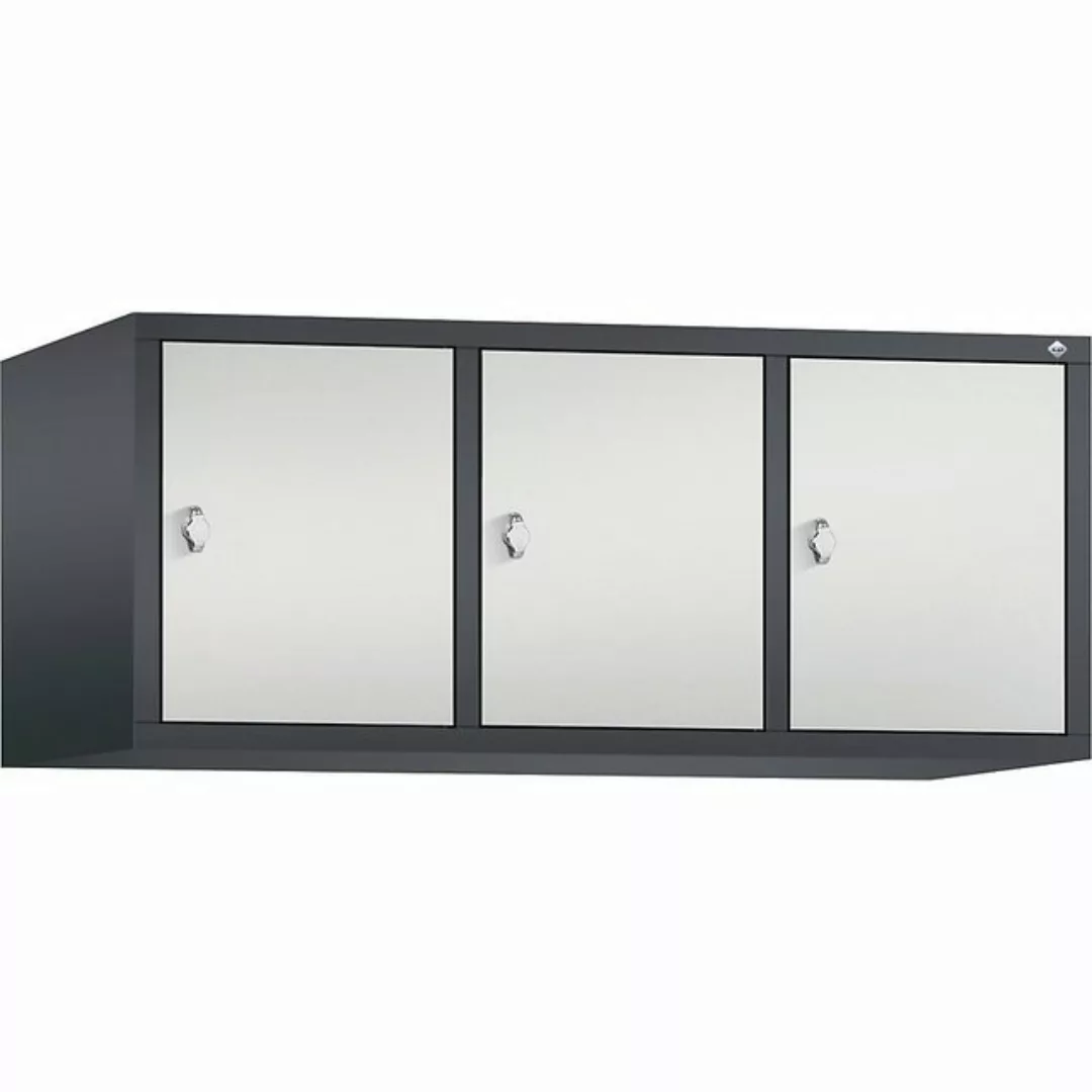 C+P Garderobenschrank Breite: 1200 mm x Tiefe: 500 mm x Höhe: 500 mm lichtg günstig online kaufen