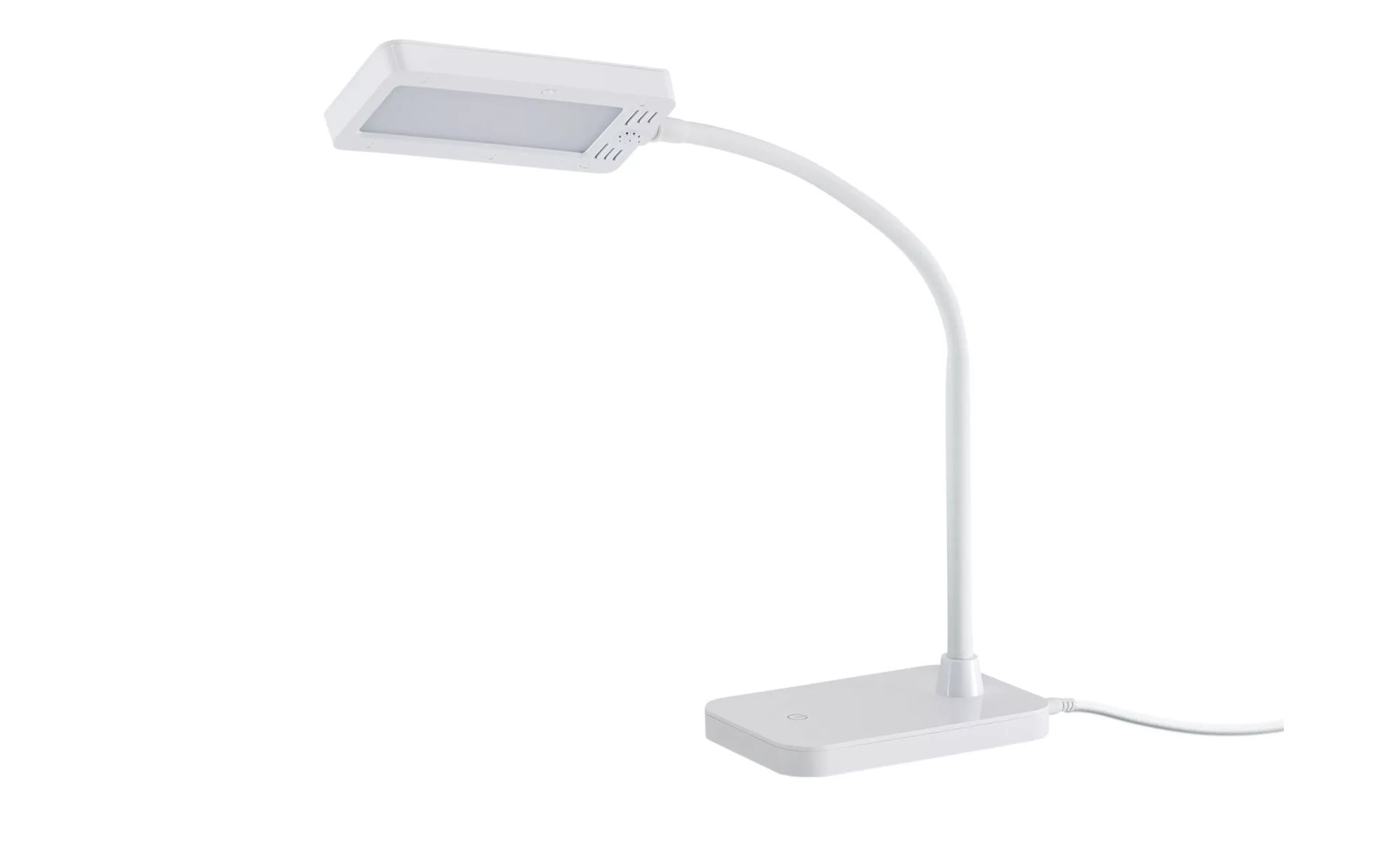KHG LED Tischleuchte, 1-flammig - weiß - 16 cm - 40 cm - 10 cm - Sconto günstig online kaufen
