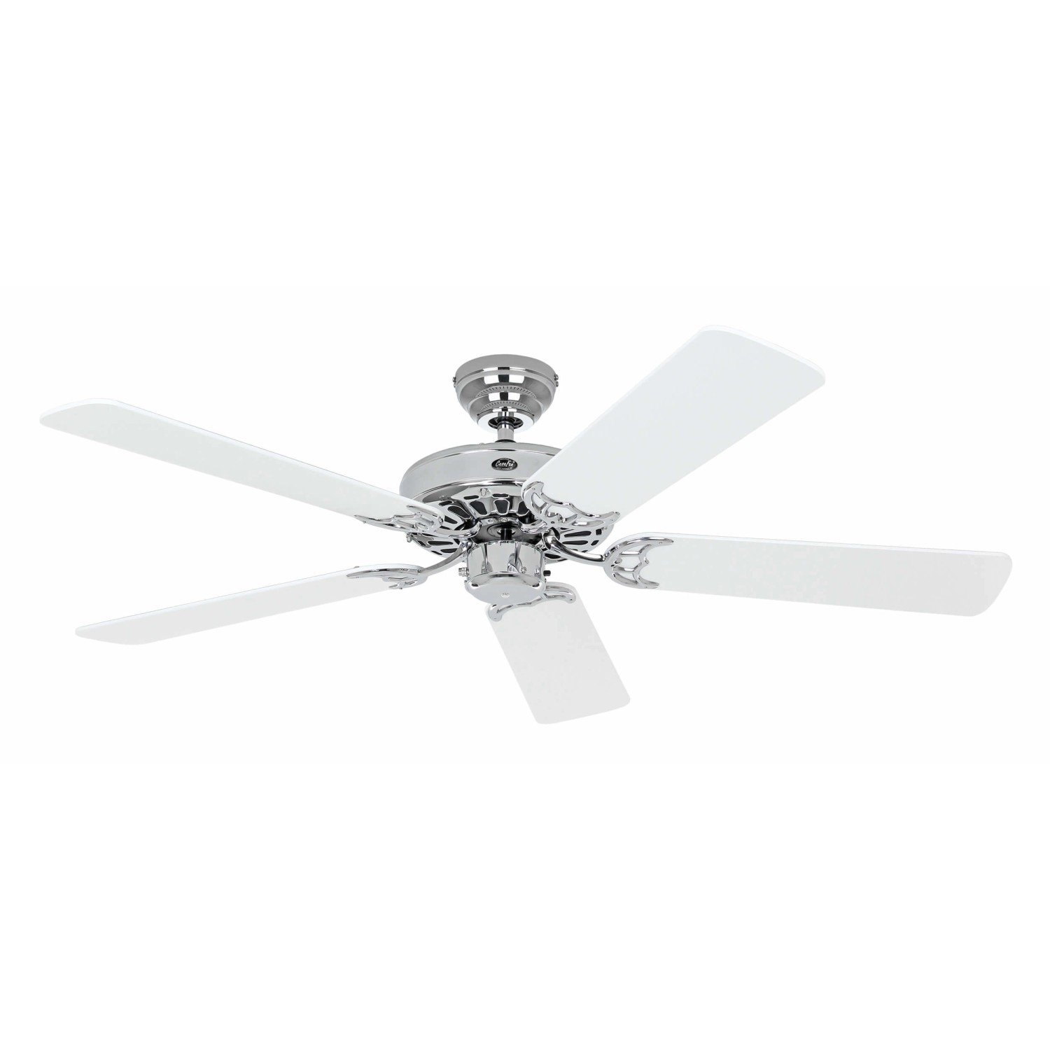 Deckenventilator Classic Royal 132 chrom/weiß-grau günstig online kaufen