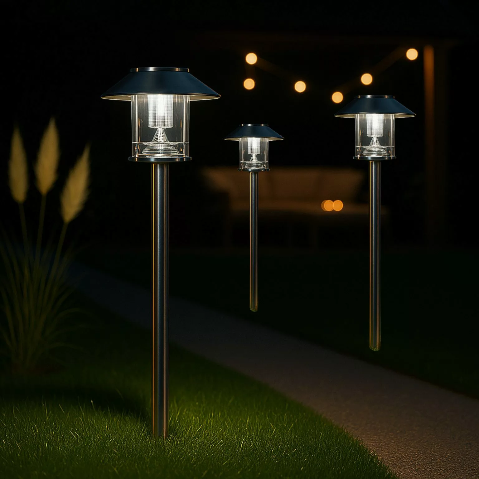 MeLiTec LED Solarleuchte Solar-Gartenleuchte, SO26, Prag, günstig online kaufen