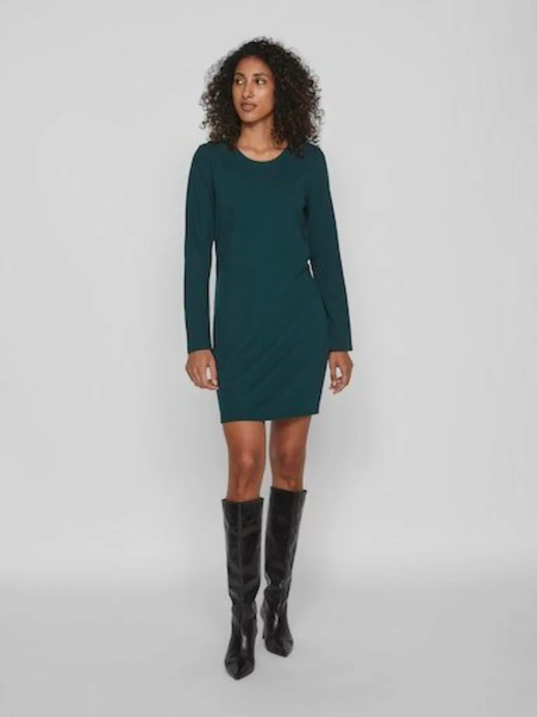 Vila Minikleid VIARMERONE O-NECK L/S DRESS/SU - NOOS günstig online kaufen