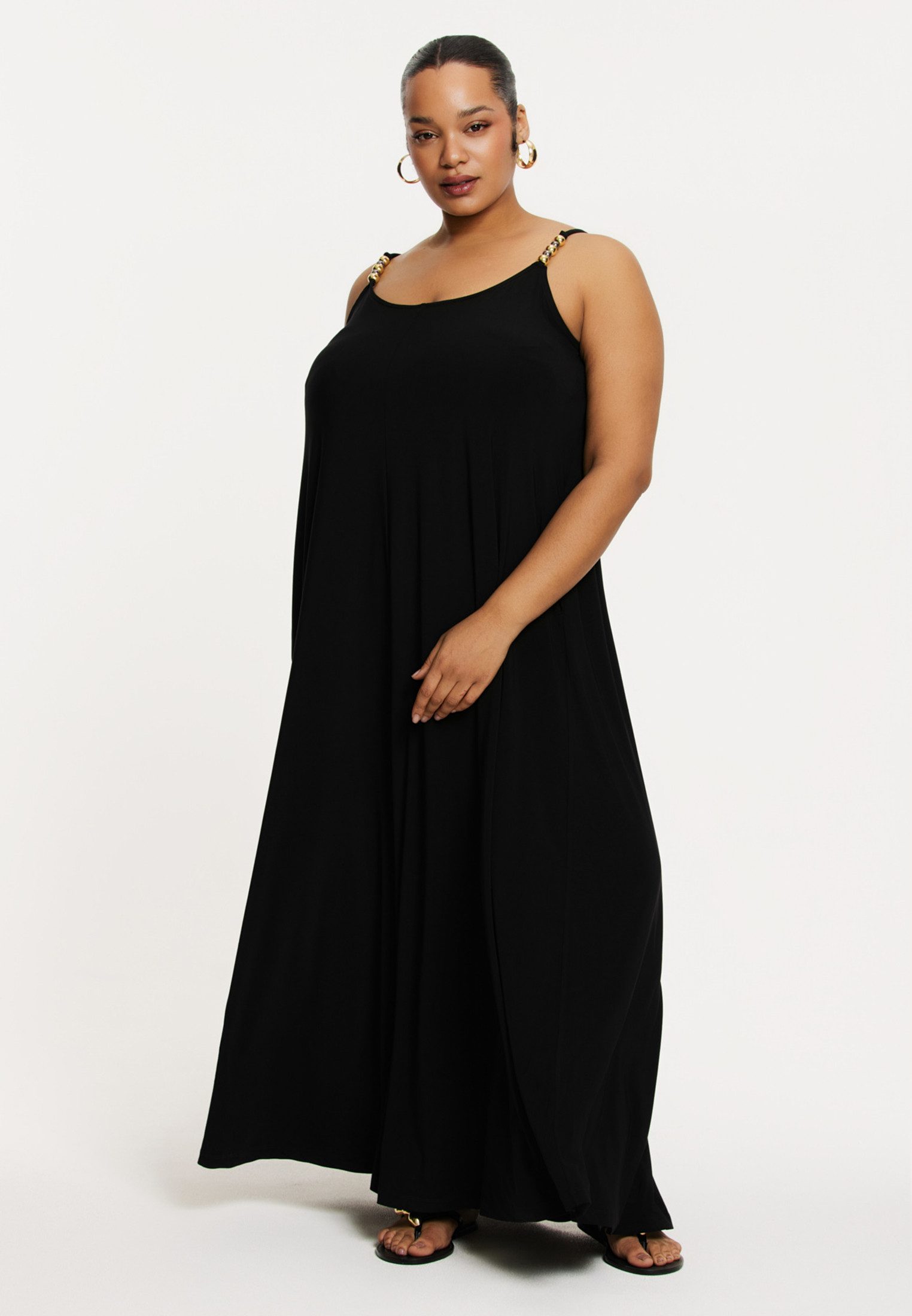 YOEK A-Linien-Kleid Damen Kleid ärmellos günstig online kaufen