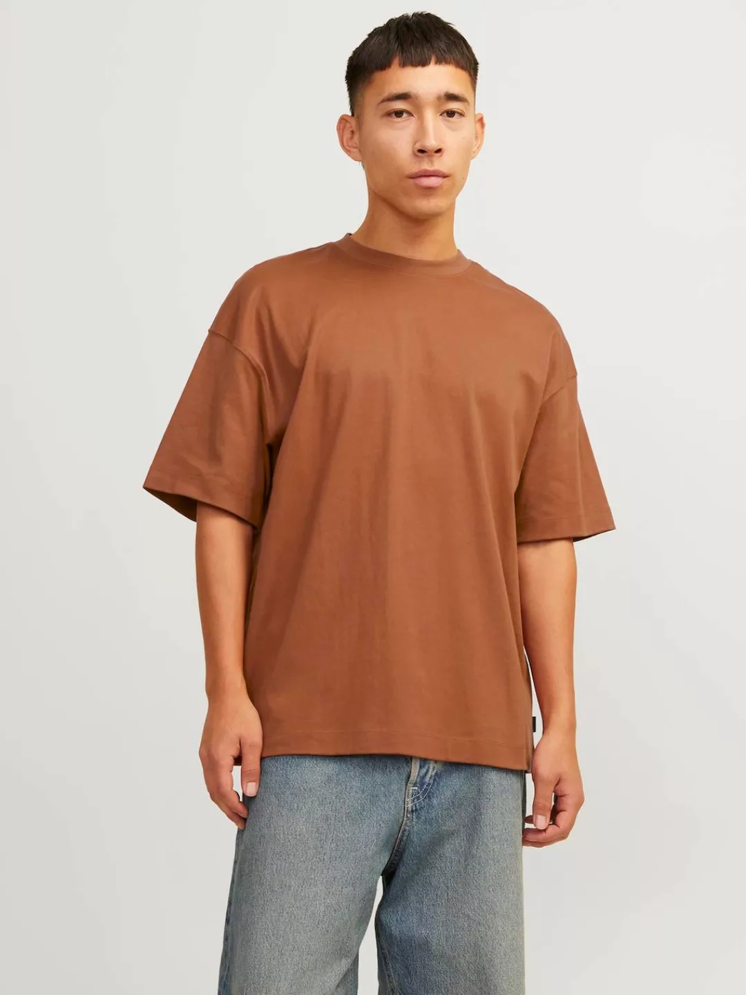 Jack & Jones Rundhalsshirt JJEURBAN EDGE TEE SS O-NECK NOOS mit Rundhalsaus günstig online kaufen