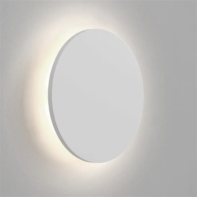 LED Wandleuchte Eclipse in Weiß 9,5W 446lm 3000K 250mm günstig online kaufen