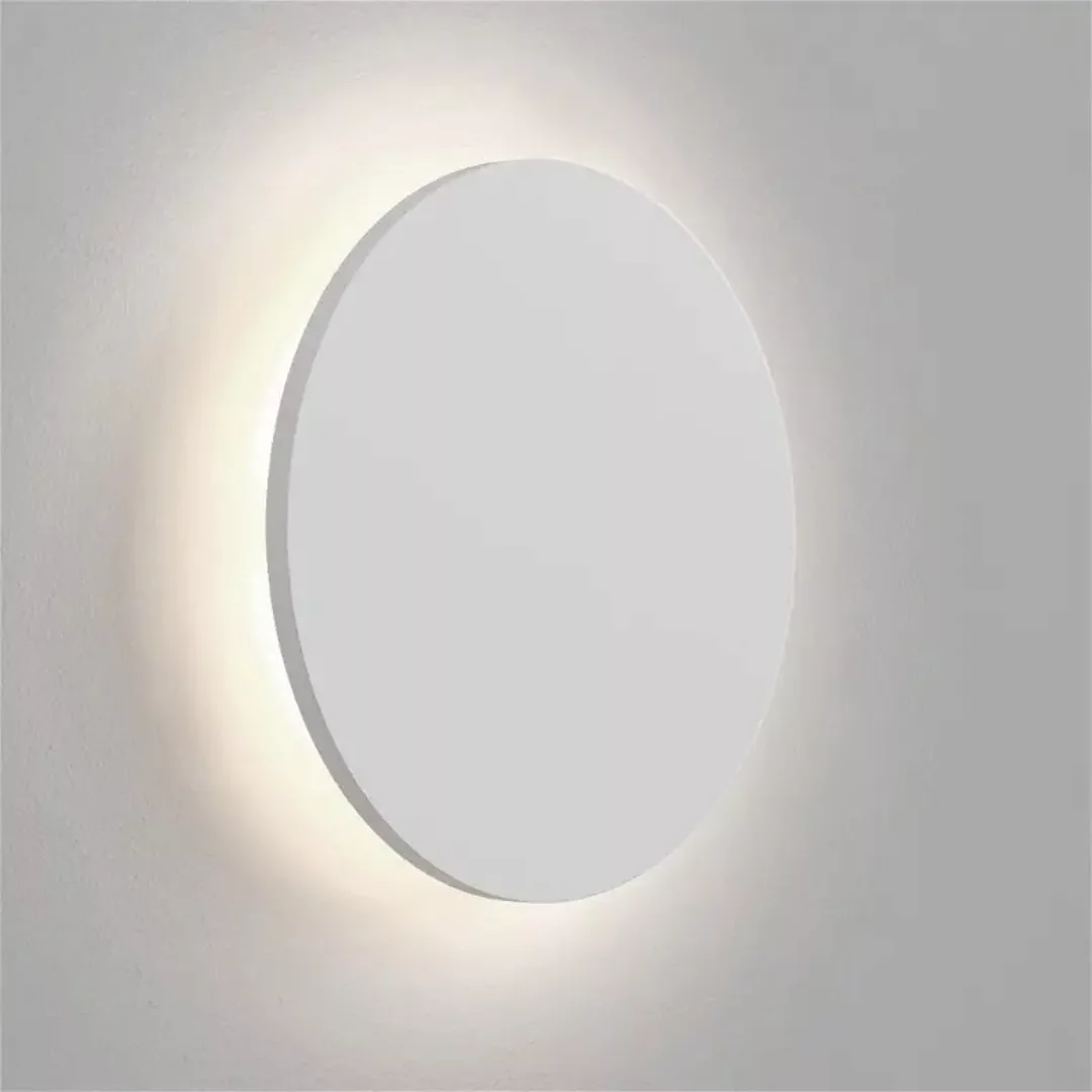 LED Wandleuchte Eclipse in Weiß 9,5W 446lm 3000K 250mm günstig online kaufen