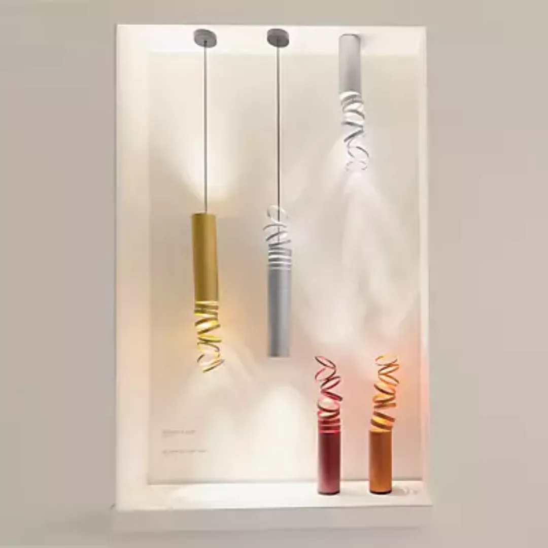 Artemide - Decomposé Light Sospensione Pendelleuchte - gold/H x Ø 74x9.8cm günstig online kaufen