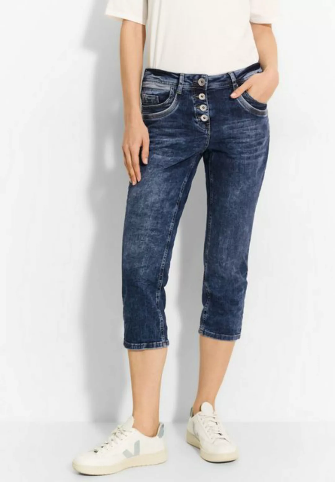 Cecil 3/4-Jeans Scarlett (1-tlg) Plain/ohne Details günstig online kaufen